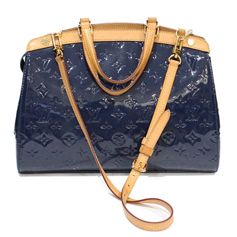 Louis Vuitton shiny leather bag